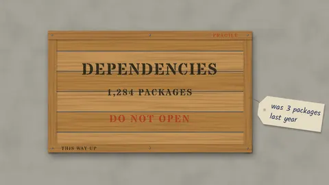 Dependency Crate, developer desktop wallpaper