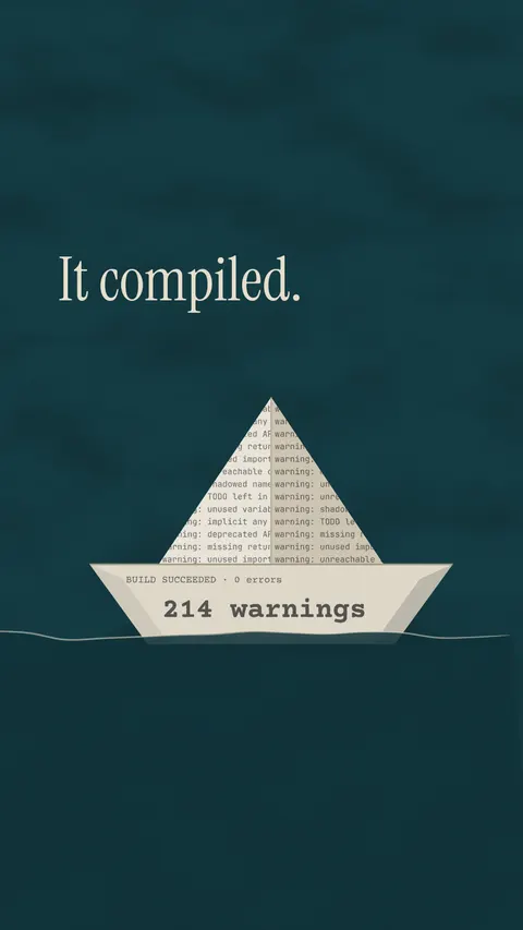 It Compiled., developer phone wallpaper