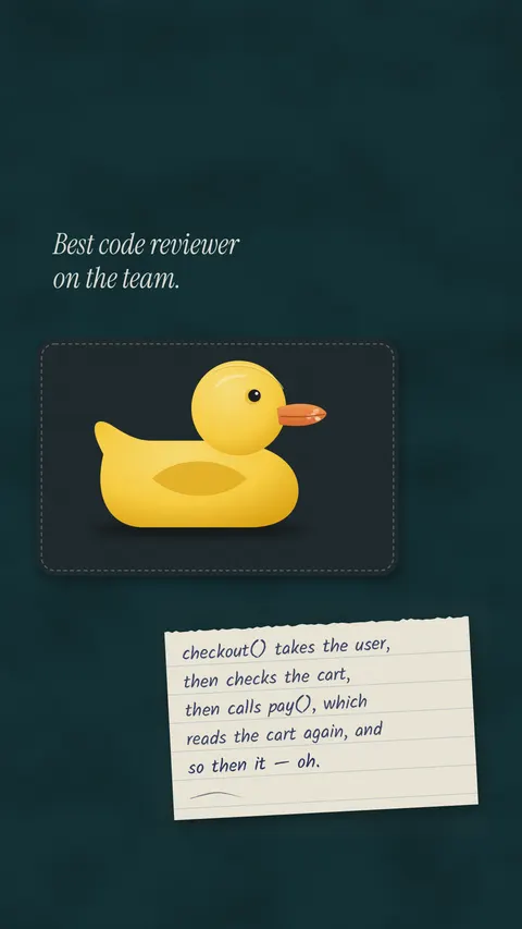 Rubber Duck Debugging, developer phone wallpaper