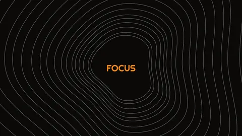 Focus, typography desktop wallpaper