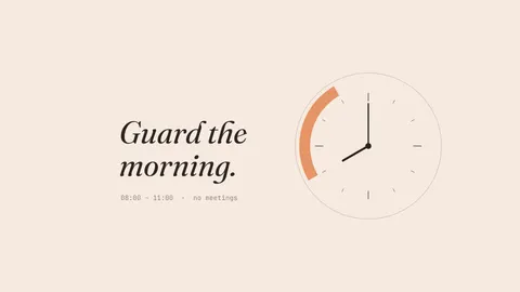 Guard the Morning, productivity desktop wallpaper