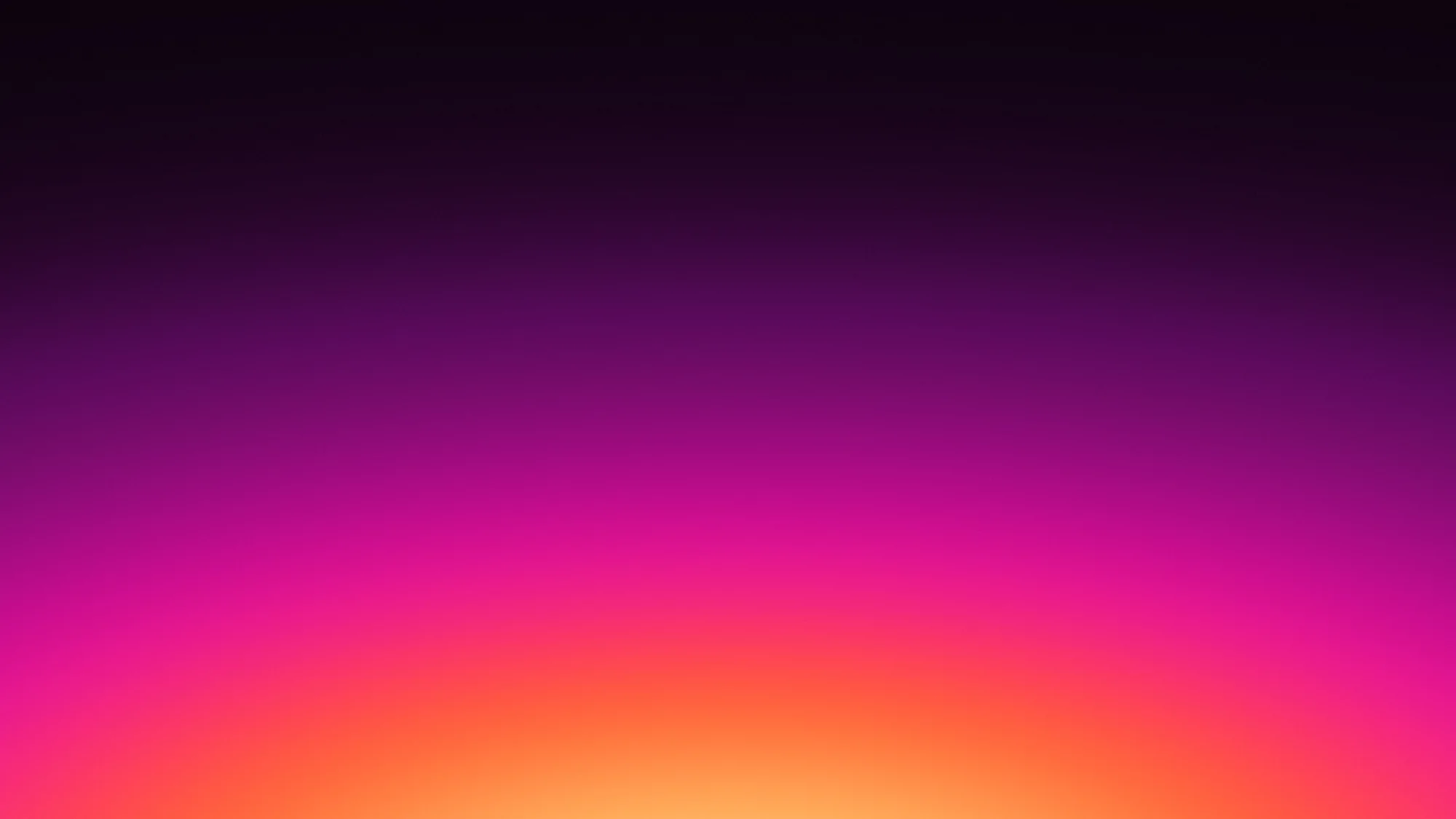 Magenta Citrus: Dark plum shifting to hot magenta and then bright orange at the base of the frame.