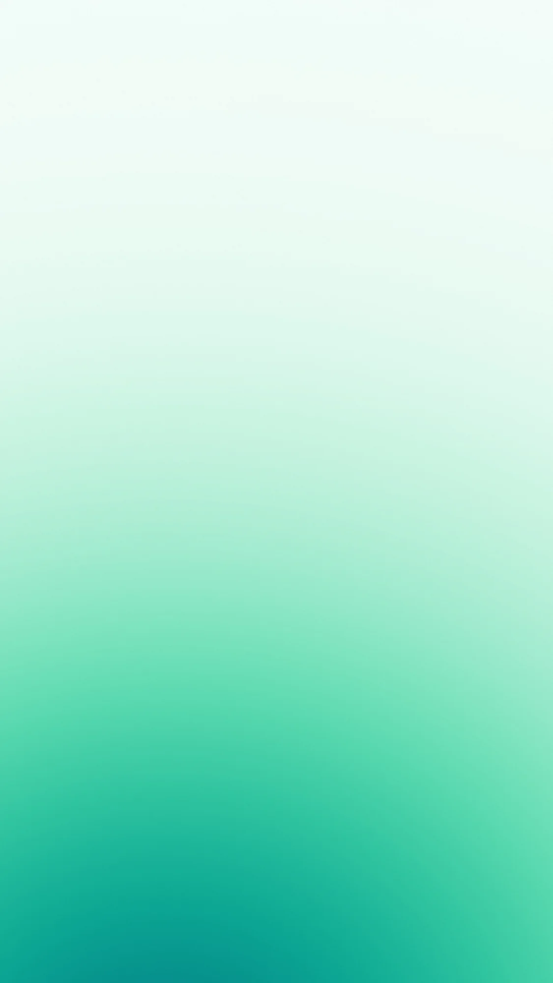 Mint Teal Light: A pale mint sky sweeping down into deep emerald-teal color at the bottom-left.