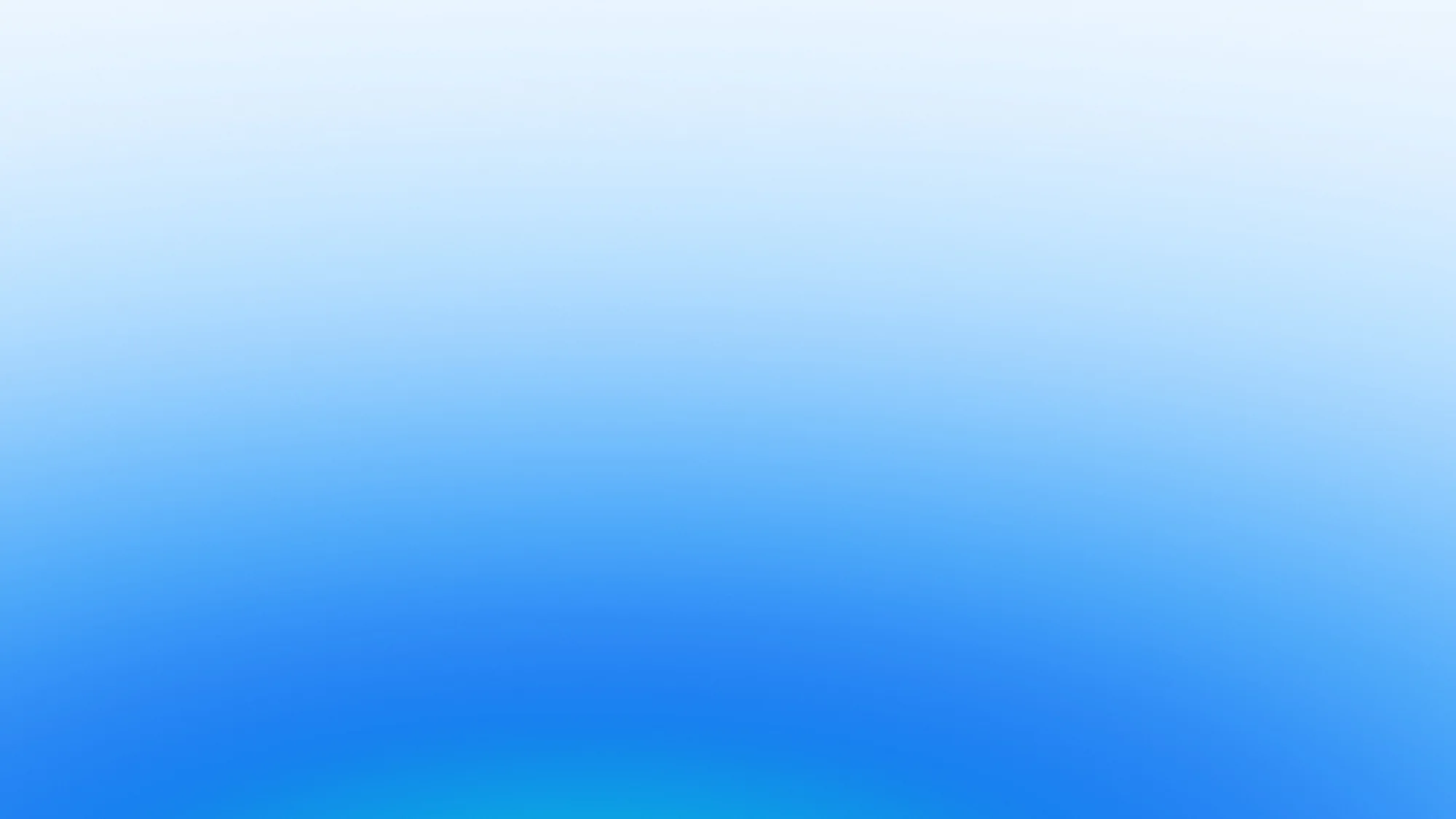 Sky Aqua Light: Airy near-white blue at the top flowing into rich sky blue and aqua along the bottom.