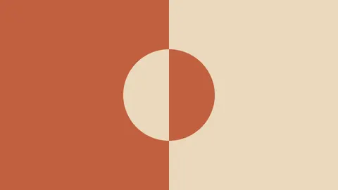 Split Tone, minimal desktop wallpaper