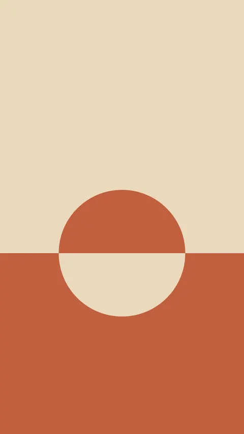 Split Tone, minimal phone wallpaper