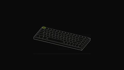 Mechanical Keyboard Outline